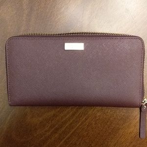 Kate Spade Mulberry Purple Wallet